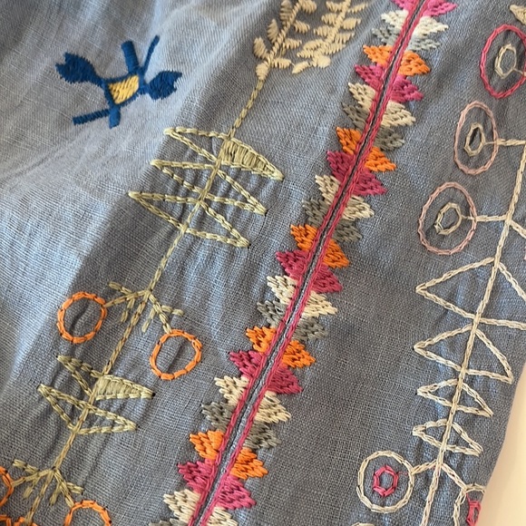 Johnny Was Linen Pants - Picture 2 of 7